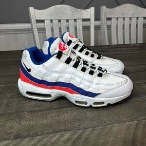 Nike Air Max 95 Essential‎ Ultramarine Men's Size 12 Sneakers Shoes White